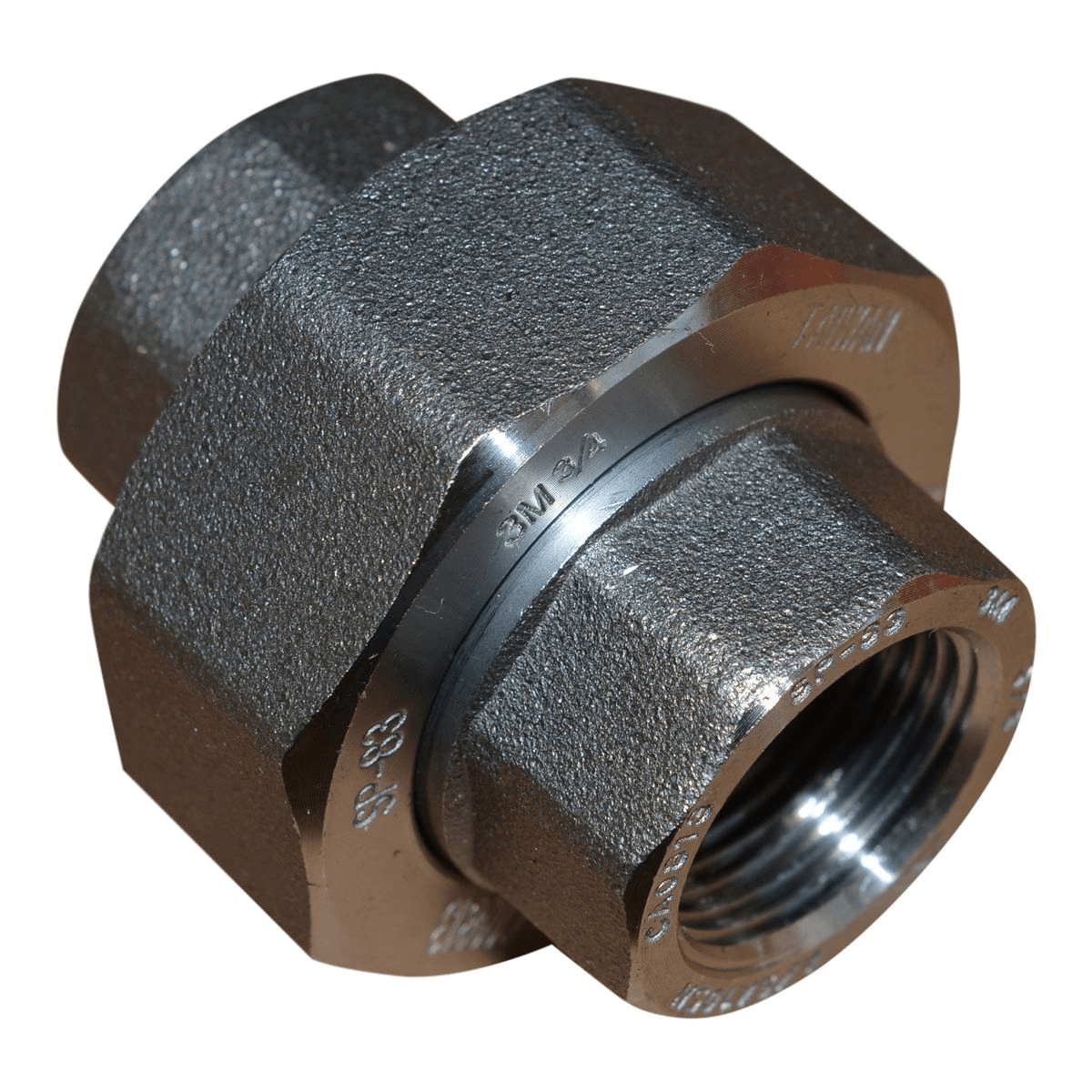 2 3000 Threaded (NPT) Union A105 Forged Steel Pipe Fitting <FS040921